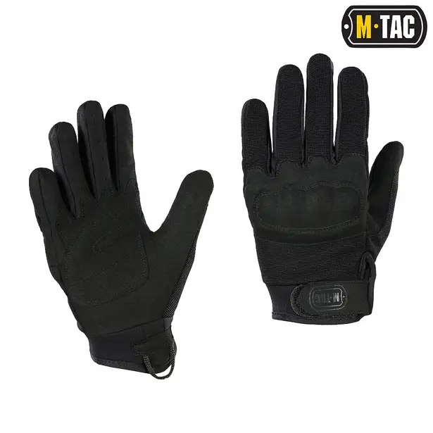 1 - Тактические перчатки M-Tac Assault Tactical Mk.5. Черный