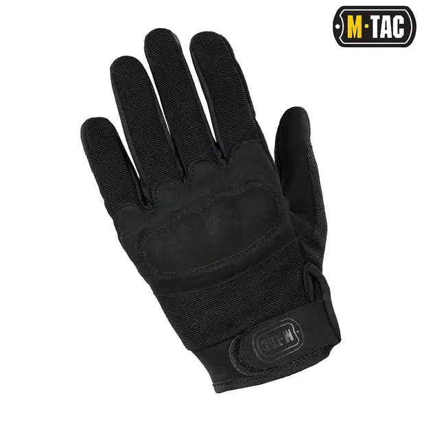 2 - Тактические перчатки M-Tac Assault Tactical Mk.5. Черный