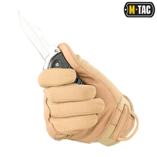 6 - Тактические перчатки M-Tac Assault Tactical Mk.5. Хаки