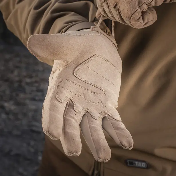 11 - Тактические перчатки M-Tac Assault Tactical Mk.5. Хаки