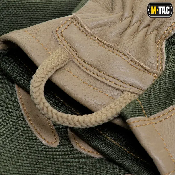 8 - Тактичні рукавички M-Tac Skeleton Nomex. Олива/Койот