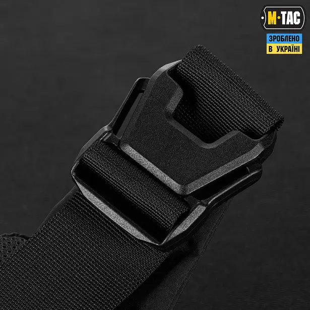 7 - Сумка на пояс M-Tac City Waist Bag Lite-NR Elite. Чорна