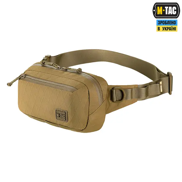 1 - Сумка на пояс M-Tac City Waist Bag X-Pac Elite. Койот