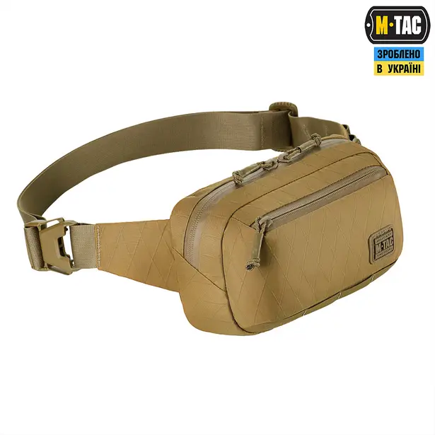 2 - Сумка на пояс M-Tac City Waist Bag X-Pac Elite. Койот