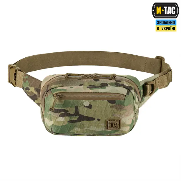 2 - Сумка на пояс M-Tac City Waist Bag X-Pac Elite. Мультикам