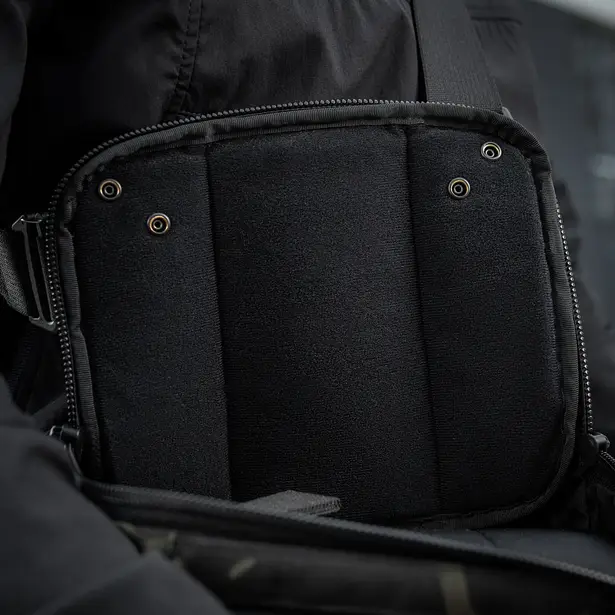 5 - Плечова однолямкова сумка M-TAC EDC Bag Elite. Multicam Black