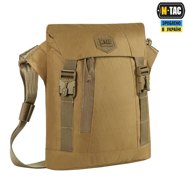 3 - Плечова однолямкова сумка M-TAC Magnet Bag X-Pac Elite. Койот