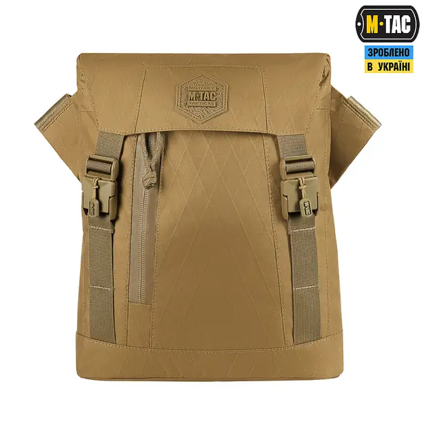4 - Плечова однолямкова сумка M-TAC Magnet Bag X-Pac Elite. Койот