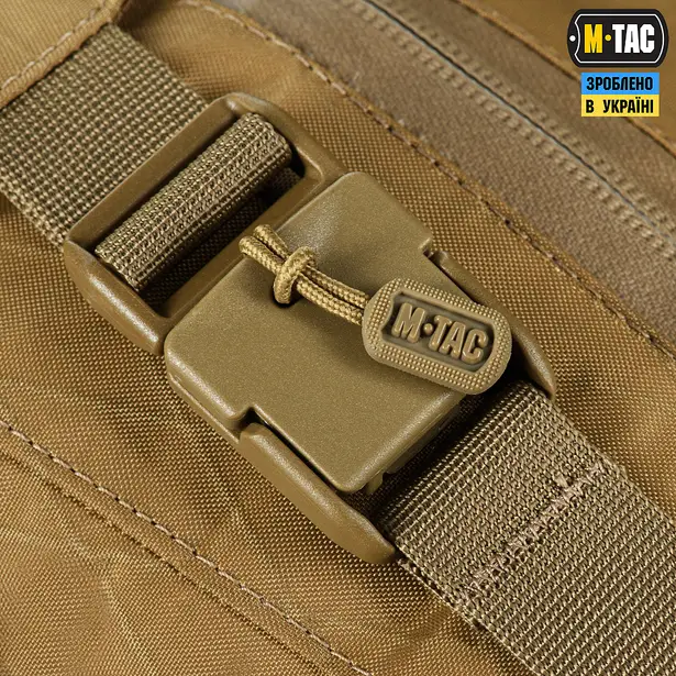 5 - Плечова однолямкова сумка M-TAC Magnet Bag X-Pac Elite. Койот