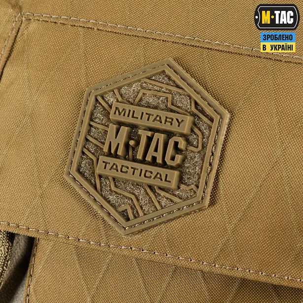 9 - Плечова однолямкова сумка M-TAC Magnet Bag X-Pac Elite. Койот