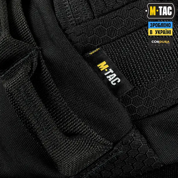 10 - Поясная сумка M-TAC Waist Bag Hex. Черная
