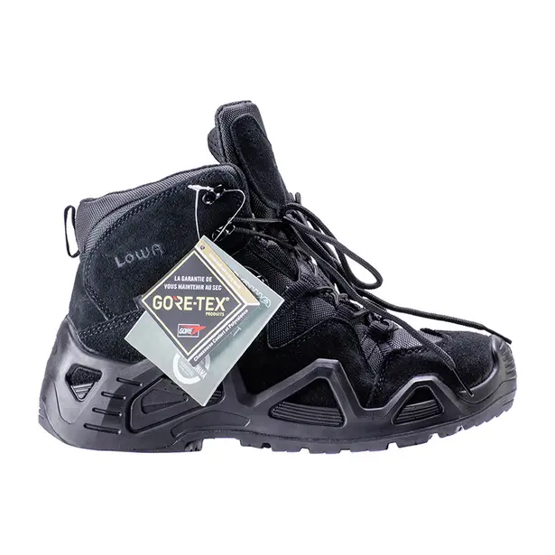 1 - Черевики тактичні LOWA (Replika). Чорний. WATERPROOF
