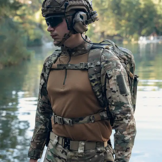 6 - Тактичний рюкзак Scout на 40л. Cordura 1000D. Мультикам