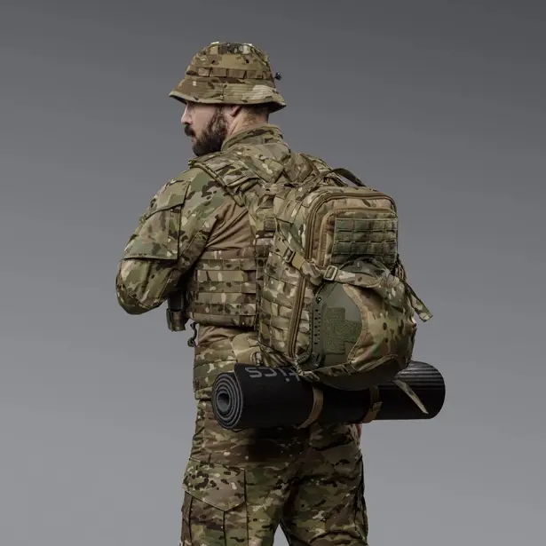 2 - Тактический рюкзак RAGNAR на 20л. Cordura 500D. Мультикам