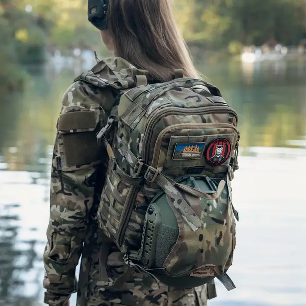 5 - Тактический рюкзак RAGNAR на 20л. Cordura 500D. Мультикам