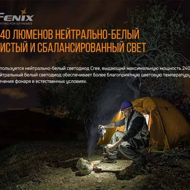 10 - Ліхтар налобний Fenix HM23
