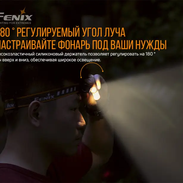 8 - Ліхтар налобний Fenix HM23
