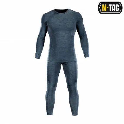 4 - Комплект термобілизни M-Tac Active Level I Dark Grey Melange