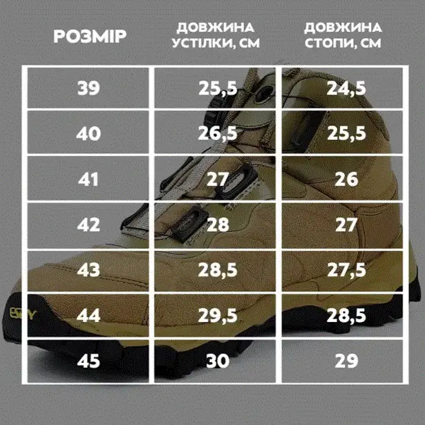 8 - Черевики тактичні ESDY SK-40GR. Койот