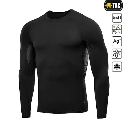 6 - Комплект термобілизни M-Tac ThermoLine. Колір Чорний