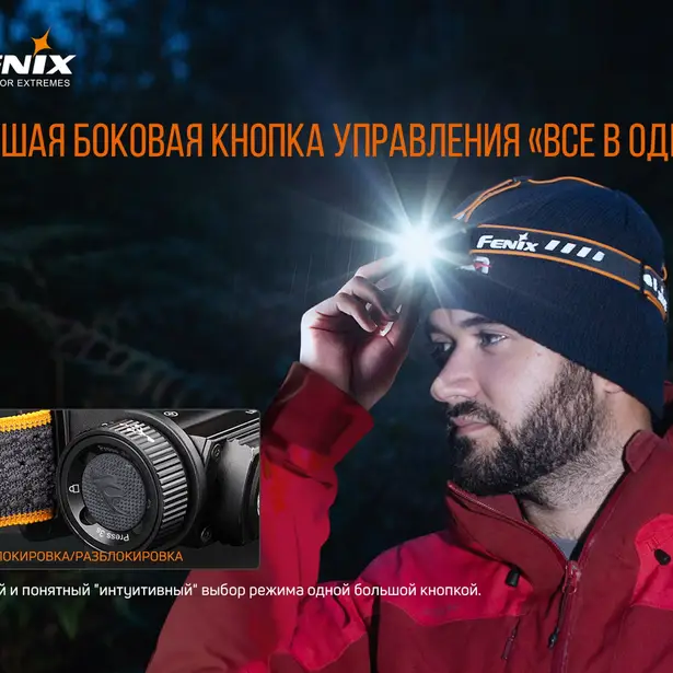 9 - Ліхтар налобний Fenix HM60R
