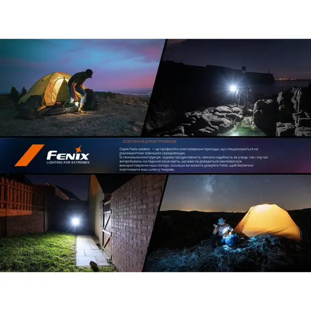 3 - Ліхтар кемпінговий Fenix CL22R, темно-зелений