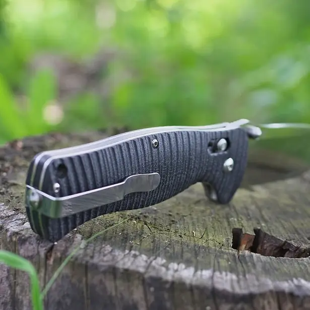 2 - Ніж складаний Ganzo G720-B чорний