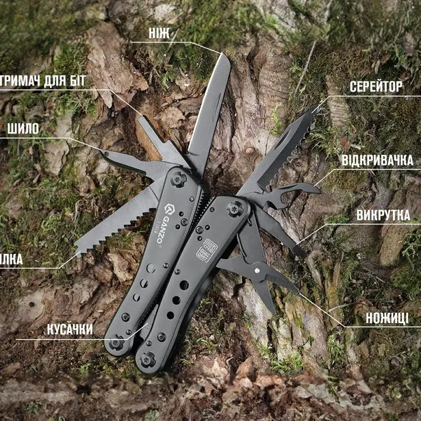4 - Мультитул Multi Tool Ganzo G201-B