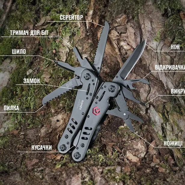4 - Мультитул Multi Tool Ganzo G302-В