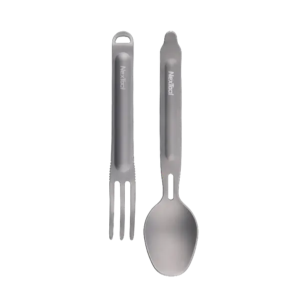 2 - Столовий прилад NexTool Outdoor Spoon Fork NE0124