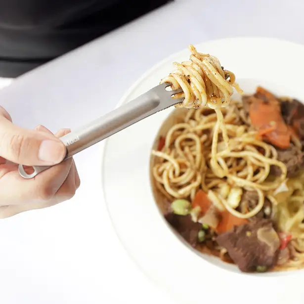 7 - Столовий прилад NexTool Outdoor Spoon Fork NE0124
