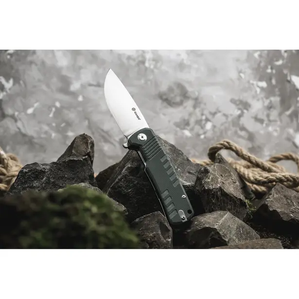 9 - Ніж складаний Ganzo G769-GR, зелений