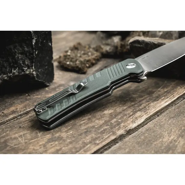 12 - Ніж складаний Ganzo G769-GR, зелений