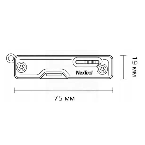 3 - Мультитул NexTool Multi Functional Knife, синій
