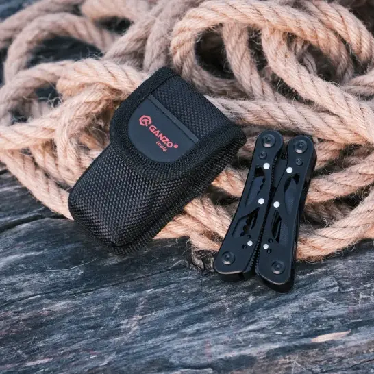 11 - Мультитул Multi Tool Ganzo G104 S чорний