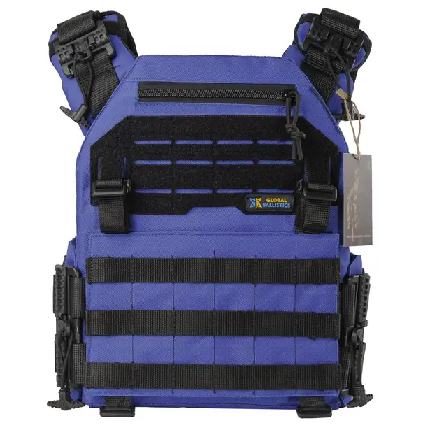 2 - Плитоноска Warmor Gen.3 Pro з системою швидкого скидання. Molle. Колір Синій