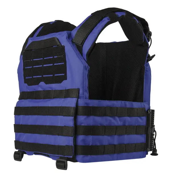 3 - Плитоноска Warmor Gen.3 Pro з системою швидкого скидання. Molle. Колір Синій