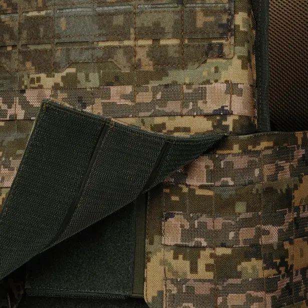 8 - Плитоноска Ares Gen.2 С системой быстрого сброса, для бронеплит размером 25х30 см. Цвет Пиксель