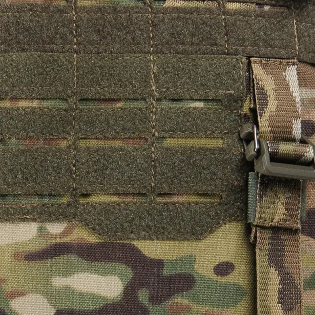 9 - Плитоноска Warmor Gen.4 (Комплект 4 підсумки) з системою швидкого скидання. Molle. Колір Мультикам