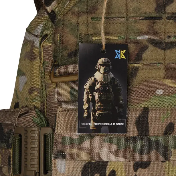 10 - Плитоноска жіноча Warmor gen.3 FL (for Ladies). Без підсумків. Зі швидким боковим та верхнім скиданням (без плит). Мультикам.