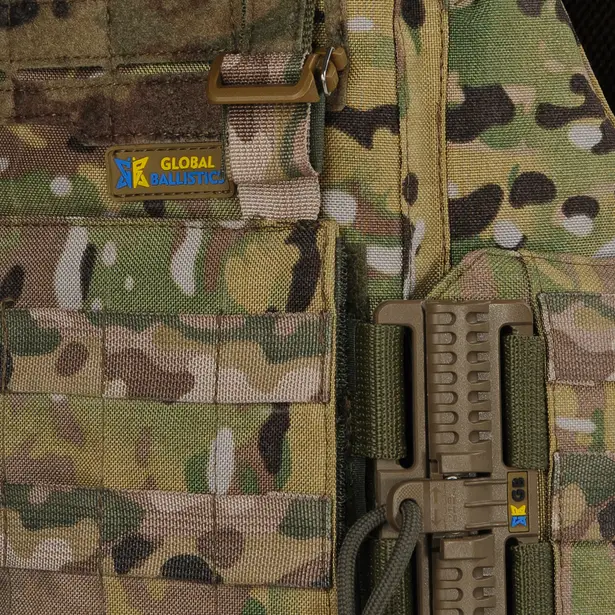 13 - Плитоноска жіноча Warmor gen.3 FL (for Ladies). Без підсумків. Зі швидким боковим та верхнім скиданням (без плит). Мультикам.
