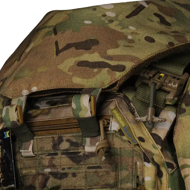 7 - Плитоноска жіноча Warmor gen.3 FL MAX (for Ladies) (без плит). З максимальним набором підсумків, захистом шиї та плечей по 1 класу ДСТУ. Мультикам.