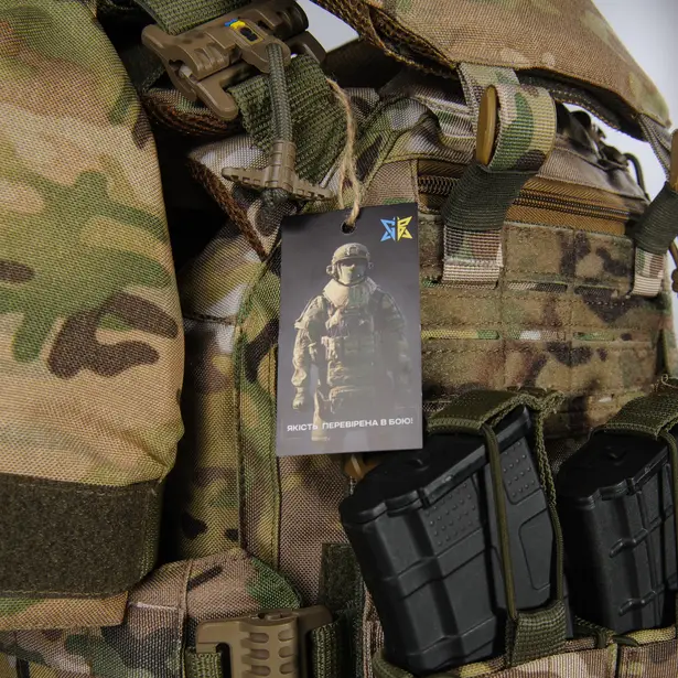 15 - Плитоноска жіноча Warmor gen.3 FL MAX (for Ladies) (без плит). З максимальним набором підсумків, захистом шиї та плечей по 1 класу ДСТУ. Мультикам.