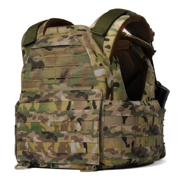 4 - Плитоноска жіноча Warmor gen.3 FL (for Ladies). З підсумками під магазини АК і швидким бічним і верхнім скиданням (без плит). Мультикам.