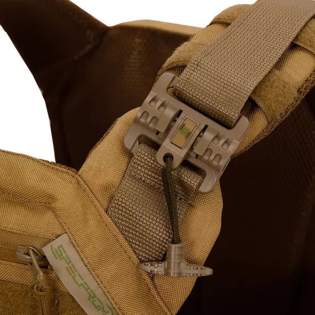 13 - Плитоноска Warmor gen.3 Pro Max. Система швидкого скидання. 7 підсумок. Койот
