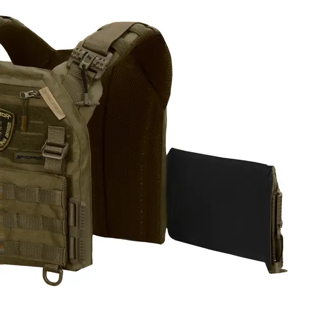 5 - Плитоноска Warmor gen.3 Pro Max XL Олива. Система швидкого скидання. 7 підсумок. (Великого розміру)