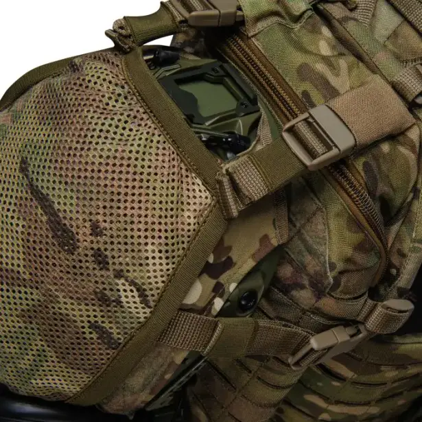 7 - Плитоноска BOGUNKA в максимальній комплектації: балістичний захист шиї, плеч, боковин, паху, фартуху, поясу і ніг. Колір Мультикам