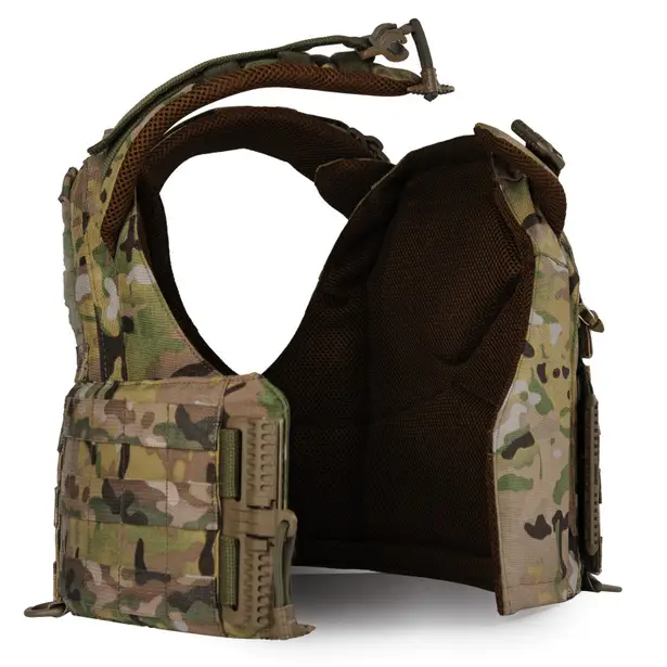 4 - Плитоноска жіноча Warmor gen.3 FL SPECPROM (for Ladies). Без підсумків. Зі швидким боковим та верхнім скиданням (без плит). Мультикам.