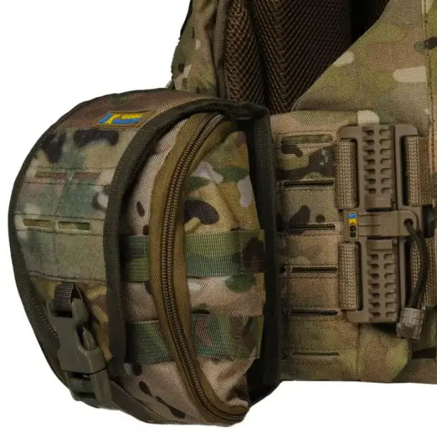 8 - Плитоноска Warmor Gen.6 PRO MAX. Мультикам. Максимальний набір підсумків