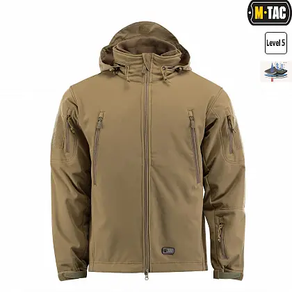 5 - Куртка тактична Soft Shell з підстібкою Tan. Койот